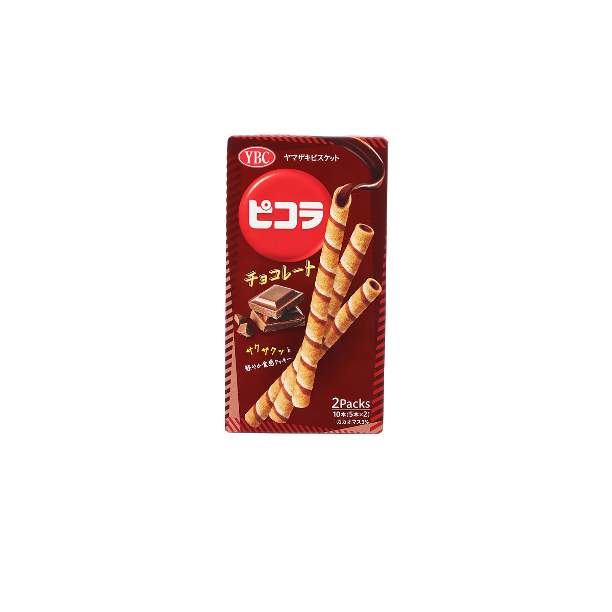 YBC Picola Biscuit Stick - Chocolate (10pcs)