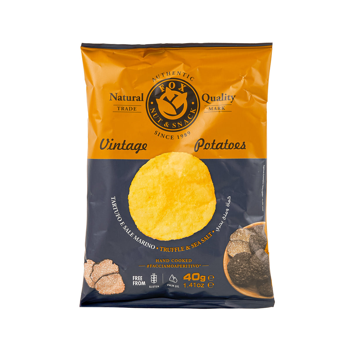 FOX Hand Cooked Potato Chips - Truffle & Salt (40g)