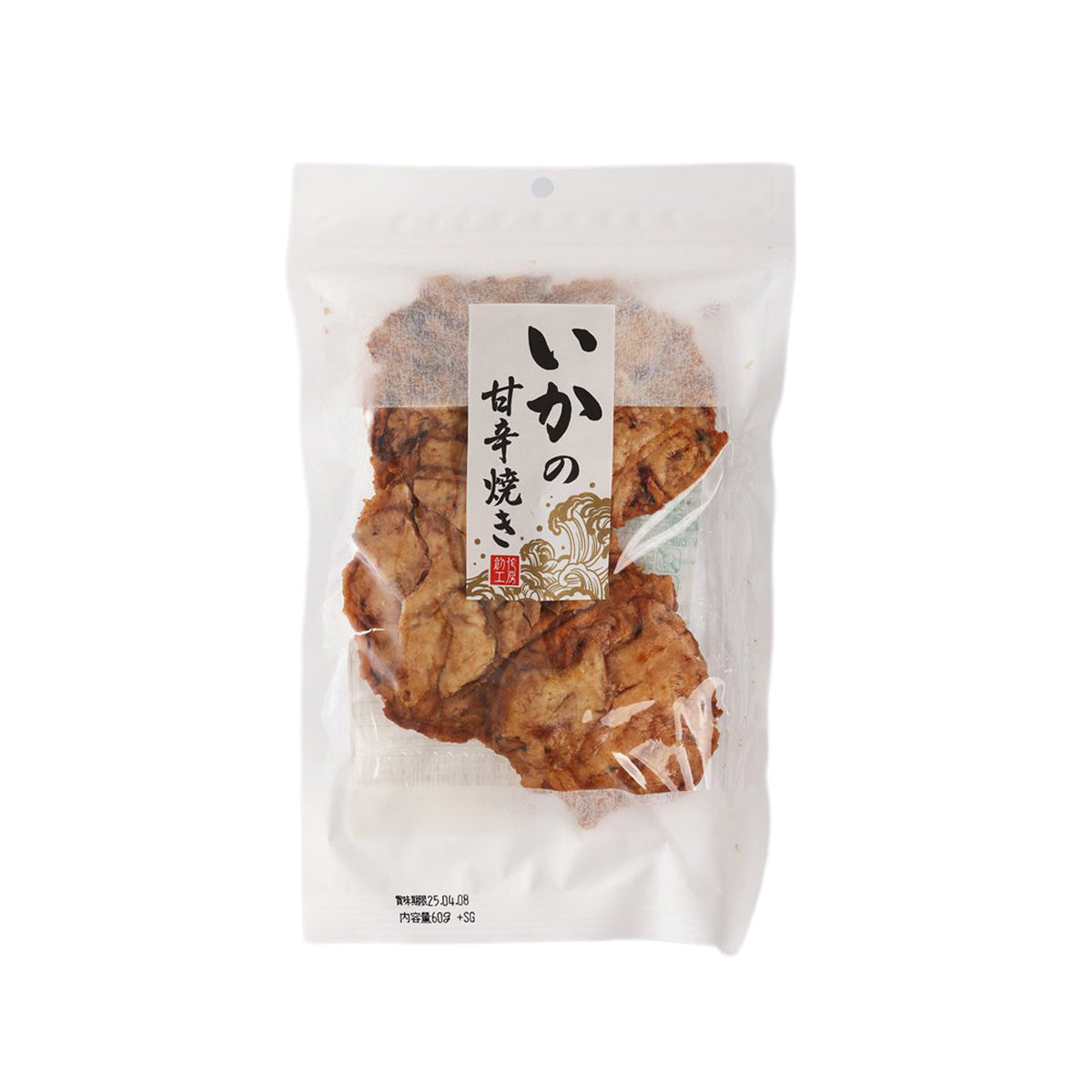 SUGISEIKA Sweet & Spicy Grilled Squid - Soy Sauce (60g)
