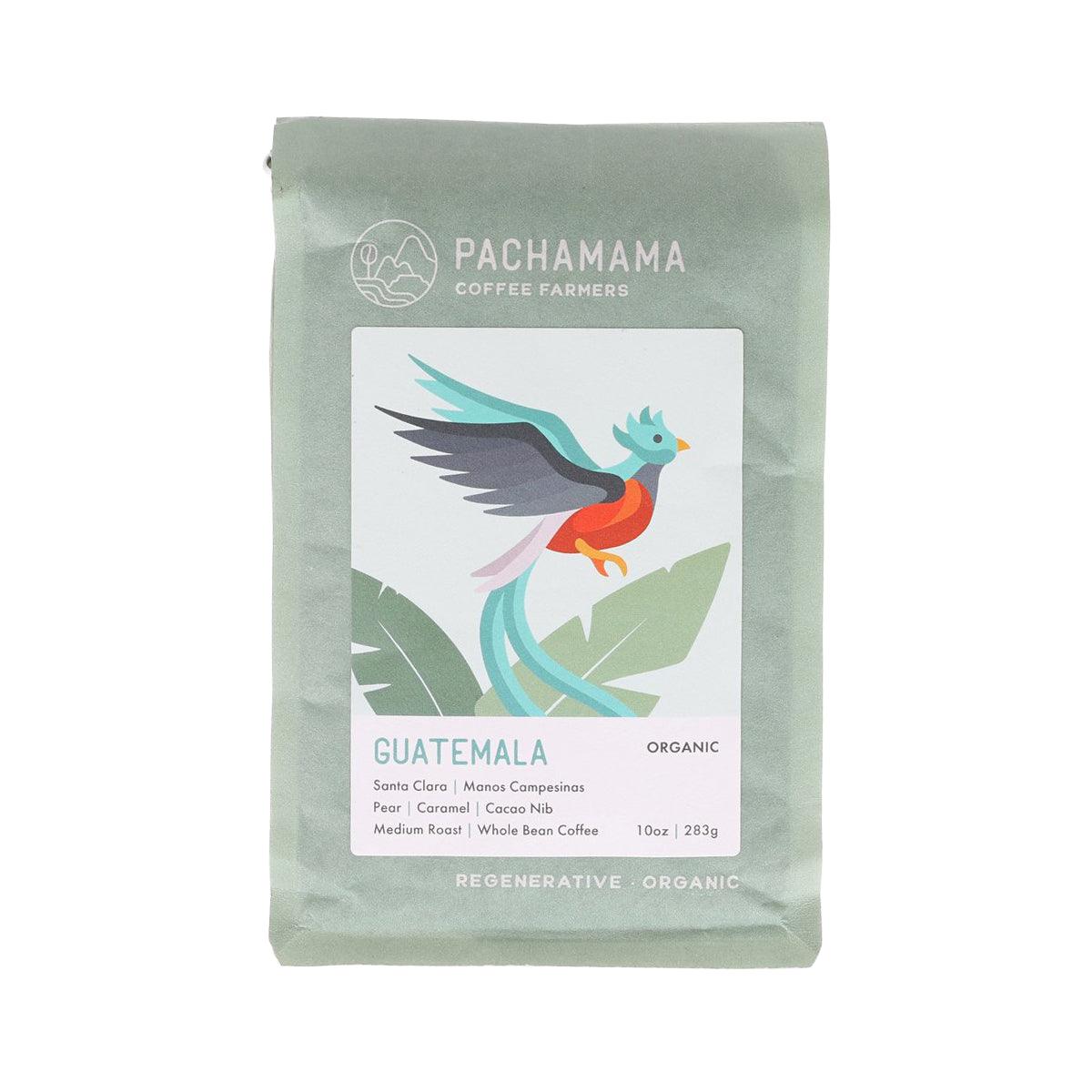 PACHAMAMA Organic Guatemala Whole Coffee Bean - Medium Roast (283g)