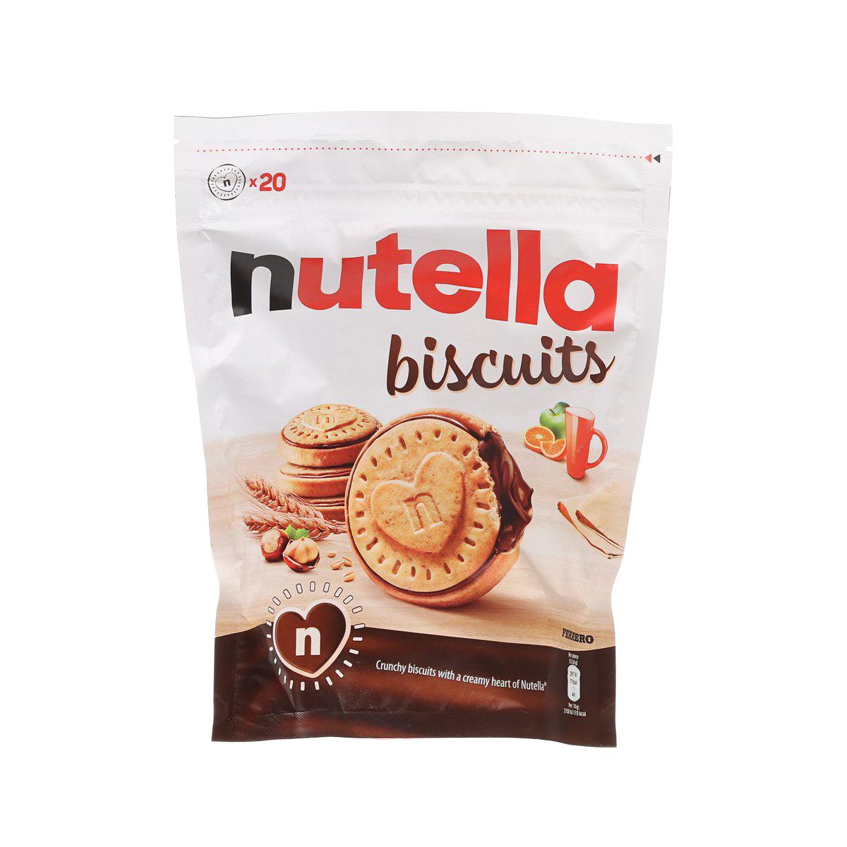 NUTELLA Crunchy Biscuits with Nutella Filling (193.2g)