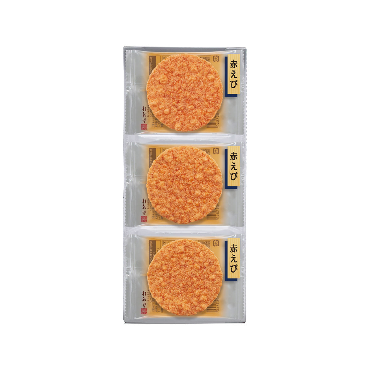 KEISHINDO Roasted Red Shrimp Cracker (10pcs)