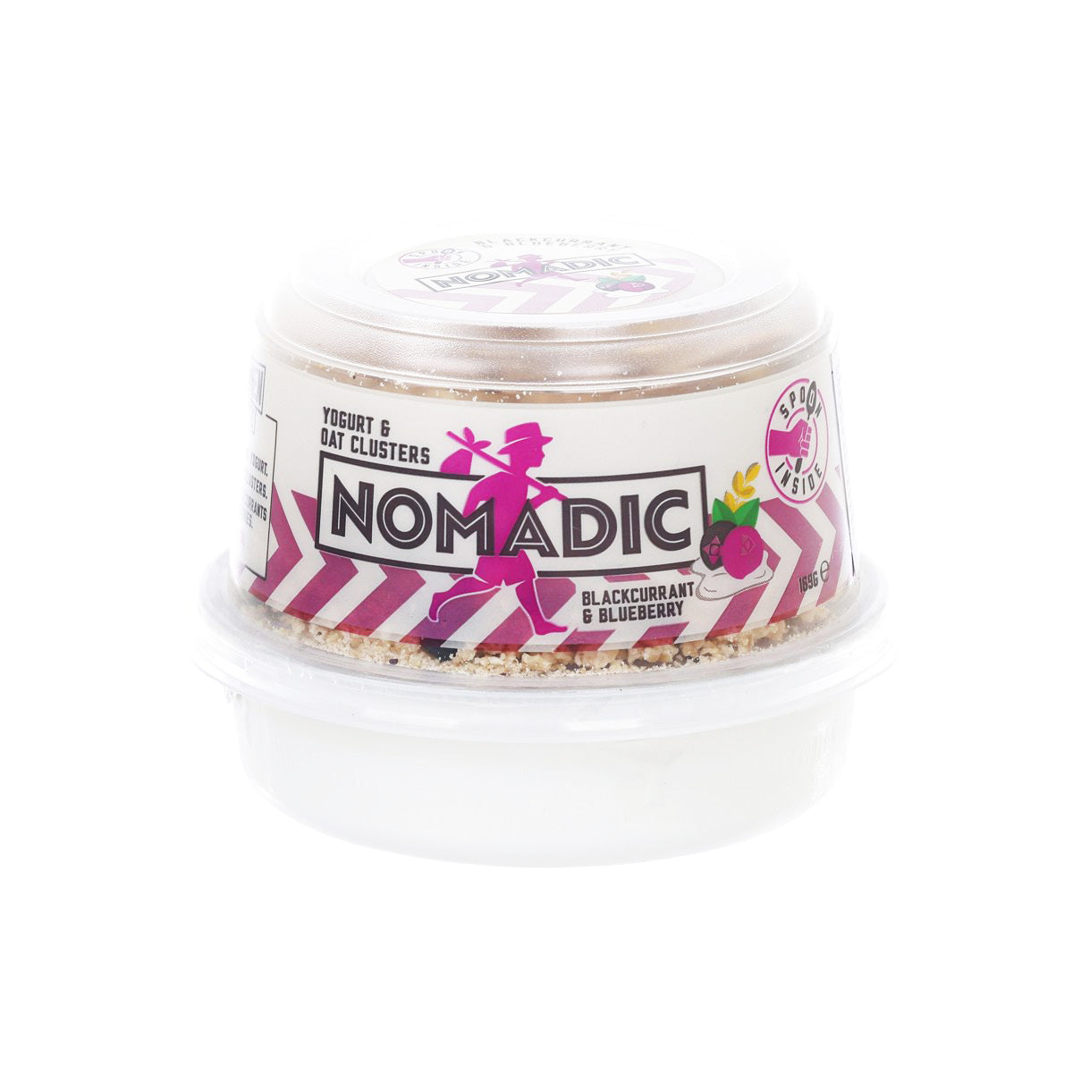 NOMADIC Yogurt & Oat Clusters - Blackcurrant & Blueberry (169g)