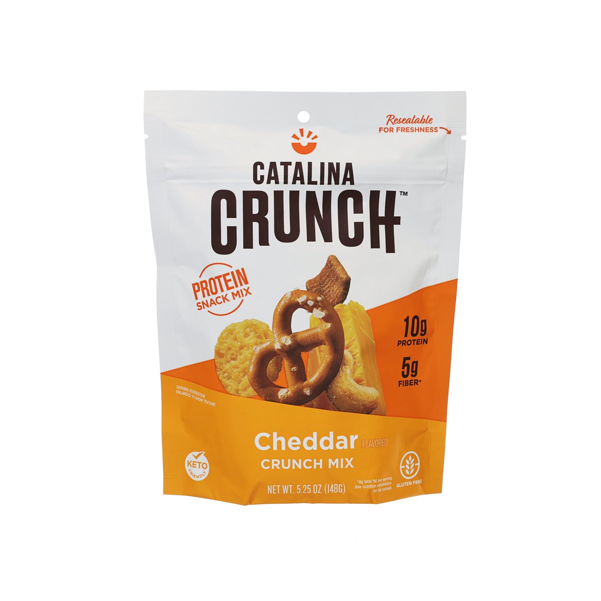 CATALINA CRUNCH Pretzel & Nuts Snack Mix - Cheddar Flavor (148g)
