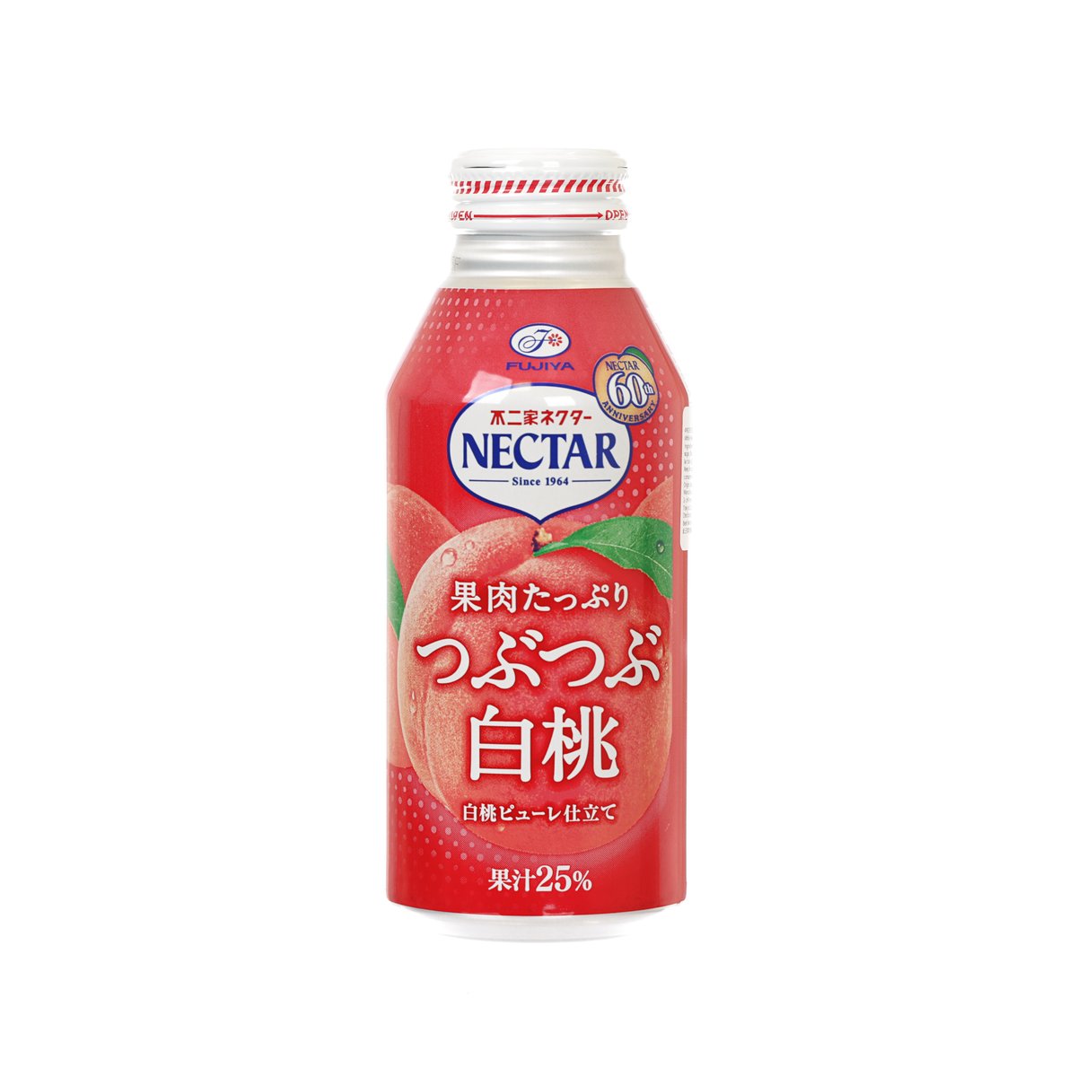 FUJIYA NECTAR White Peach Juice Drink (380g)