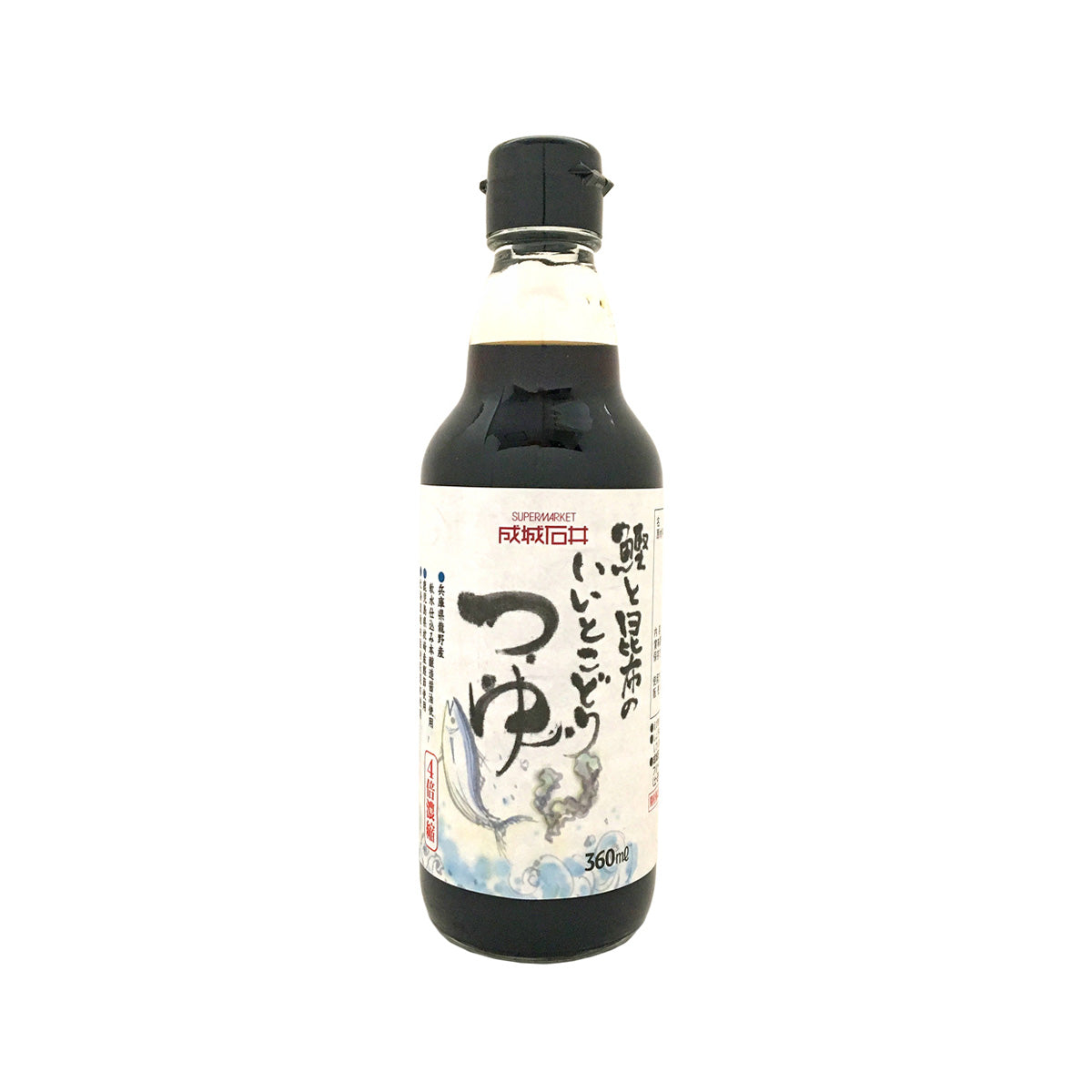 SEIJOISHII Bonito & Kelp Soup Stock - 4x Concentrated (360mL)