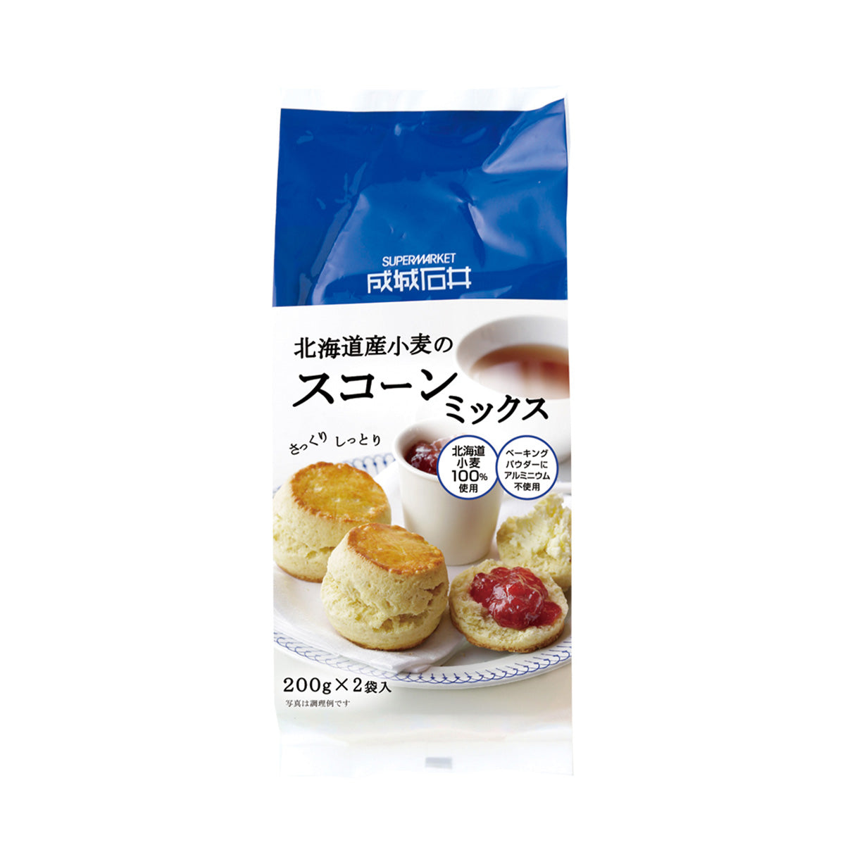SEIJOISHII 100% Hokkaido Wheat Scone Mix (2 x 200g)