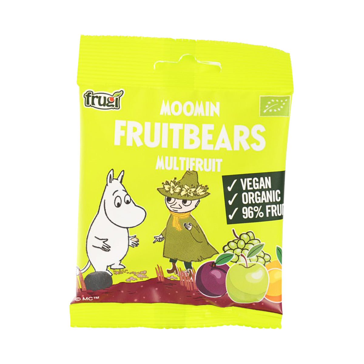 FRUGI Moomin Fruit Gummy Bears - Multifruit (40g)