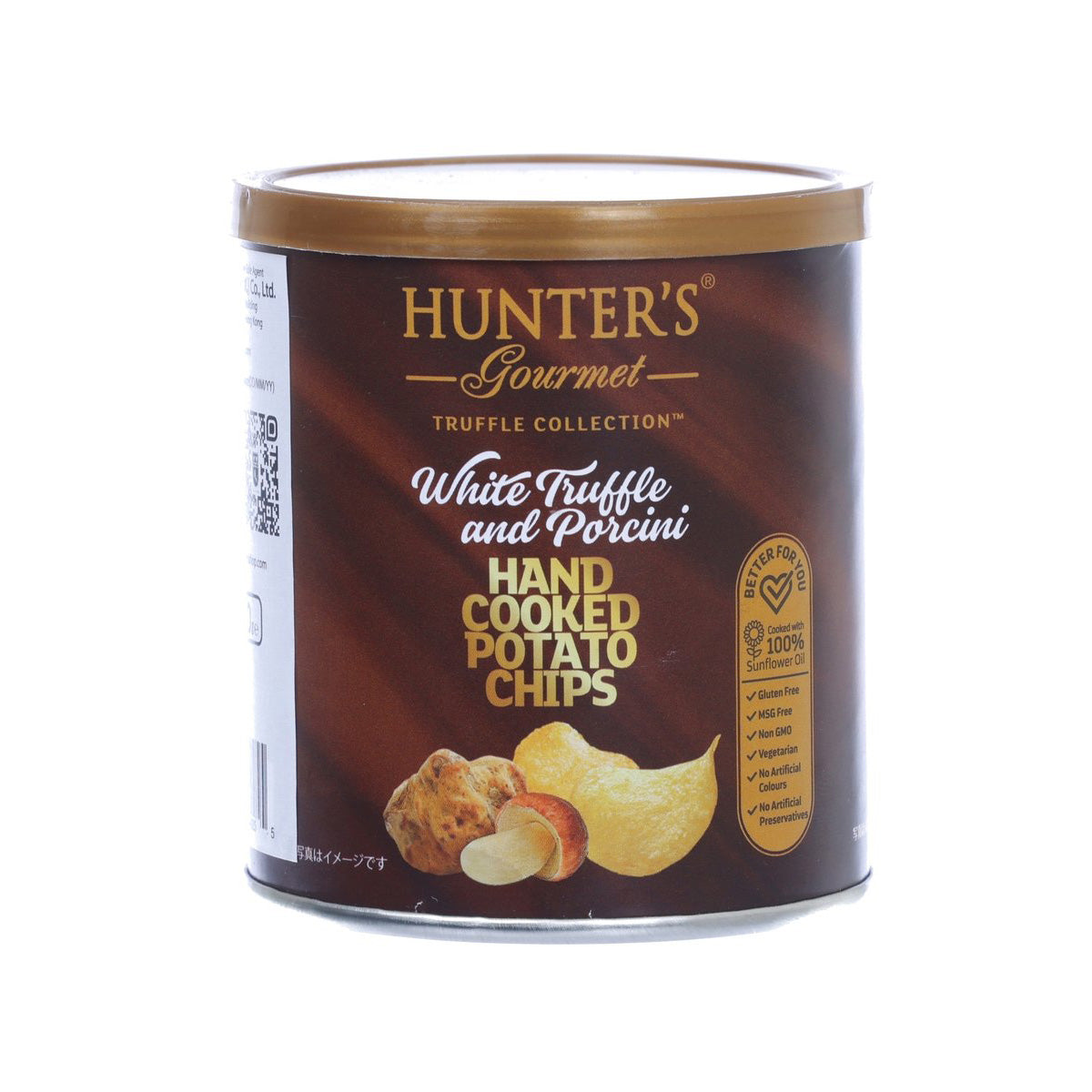 HUNTER'S GOURMET Hand Cooked Potato Chips - White Truffle & Porcini (40g)