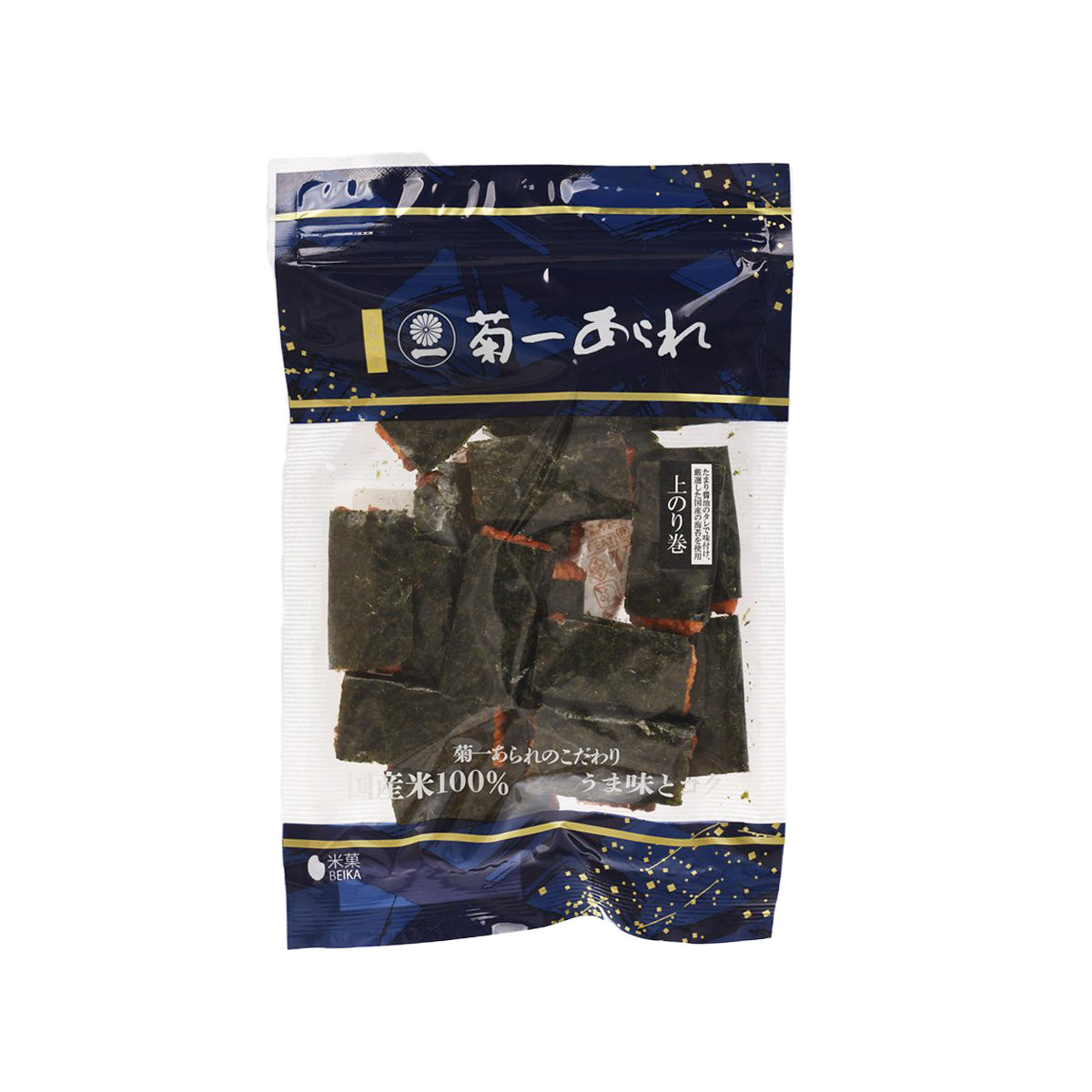 KIKUICHI ARARE Seaweed Roll Rice Cracker (45g)