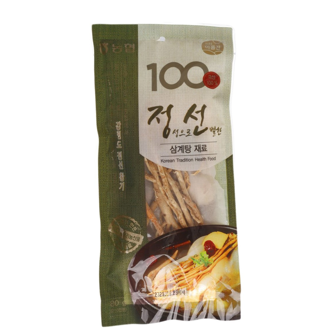 NH Korean Ginseng Chicken Soup Ingredient Pack (80g)