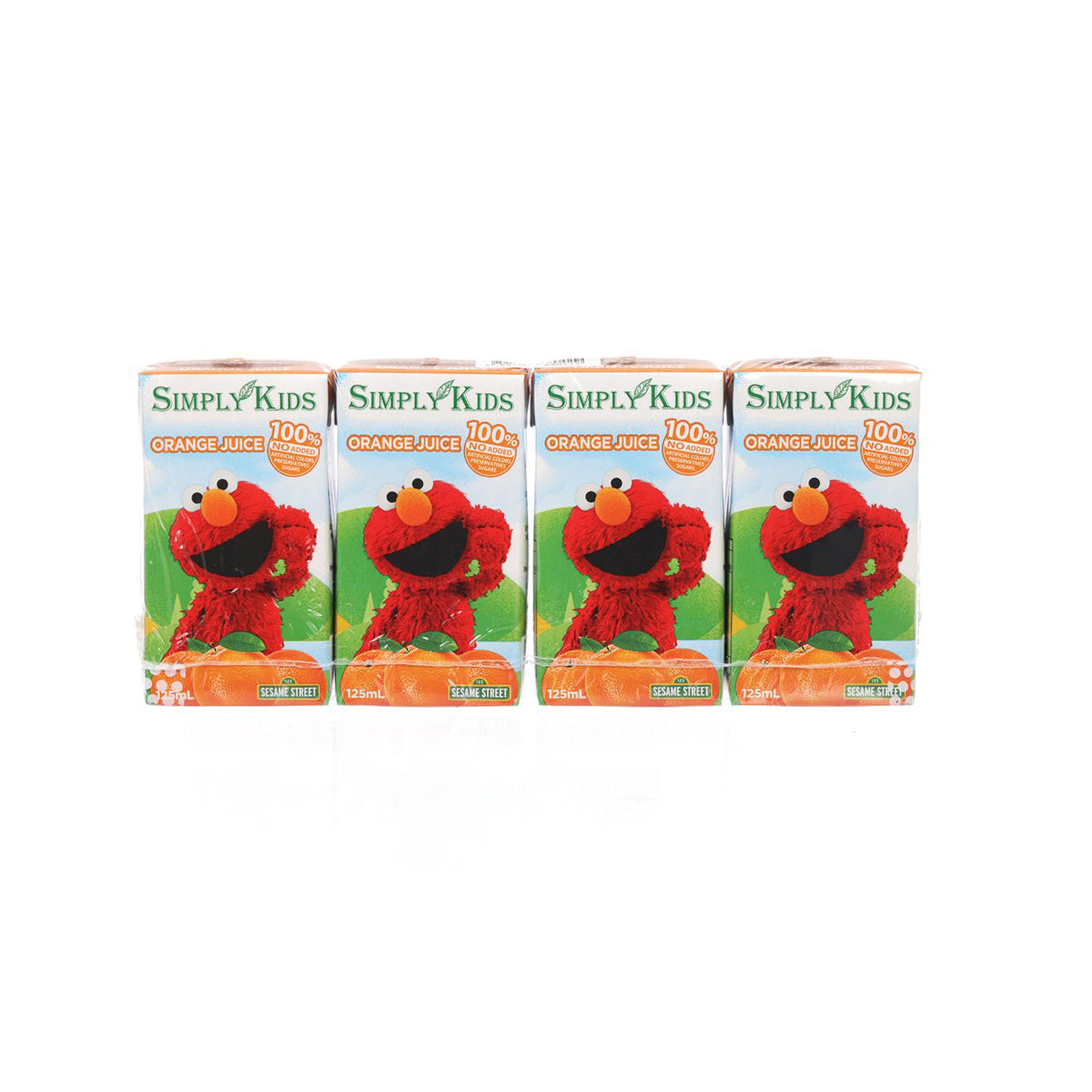 SIMPLY KIDS 100% Orange Juice (4 x 125mL)