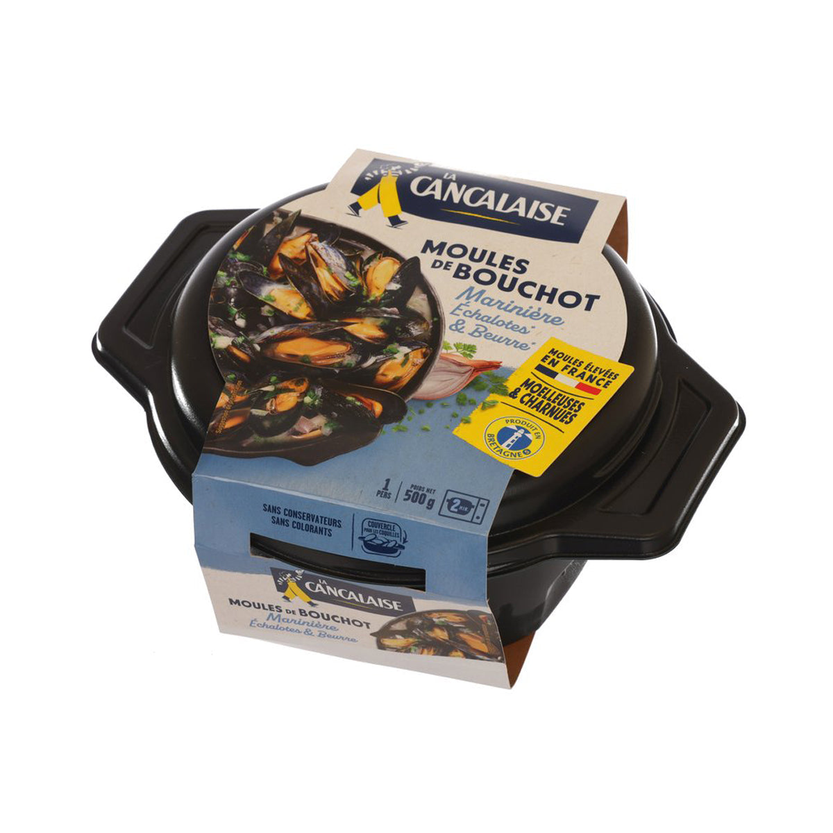 LA CANCALAISE French Cooked Blue Mussels - Shallot & Butter Marinade (500g)