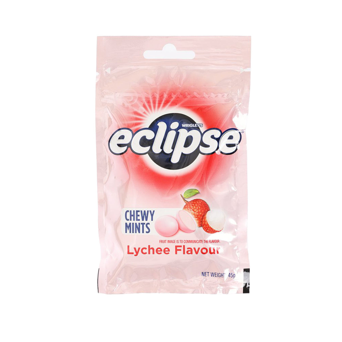 WRIGLEY'S Eclipse Chewy Mints - Lychee Flavour (45g)