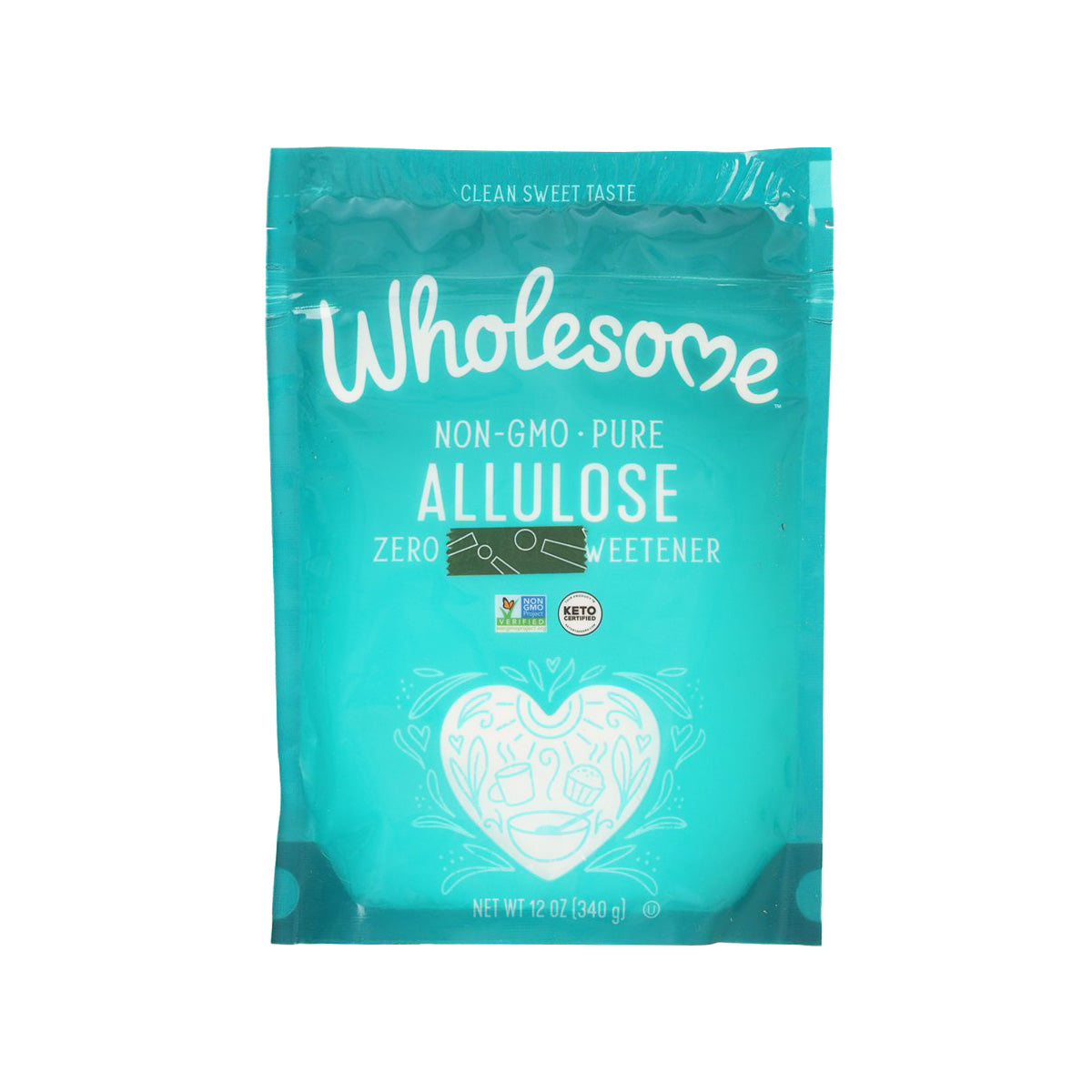 WHOLESOME SWEETENERS Pure Allulose Sweetener (340g)