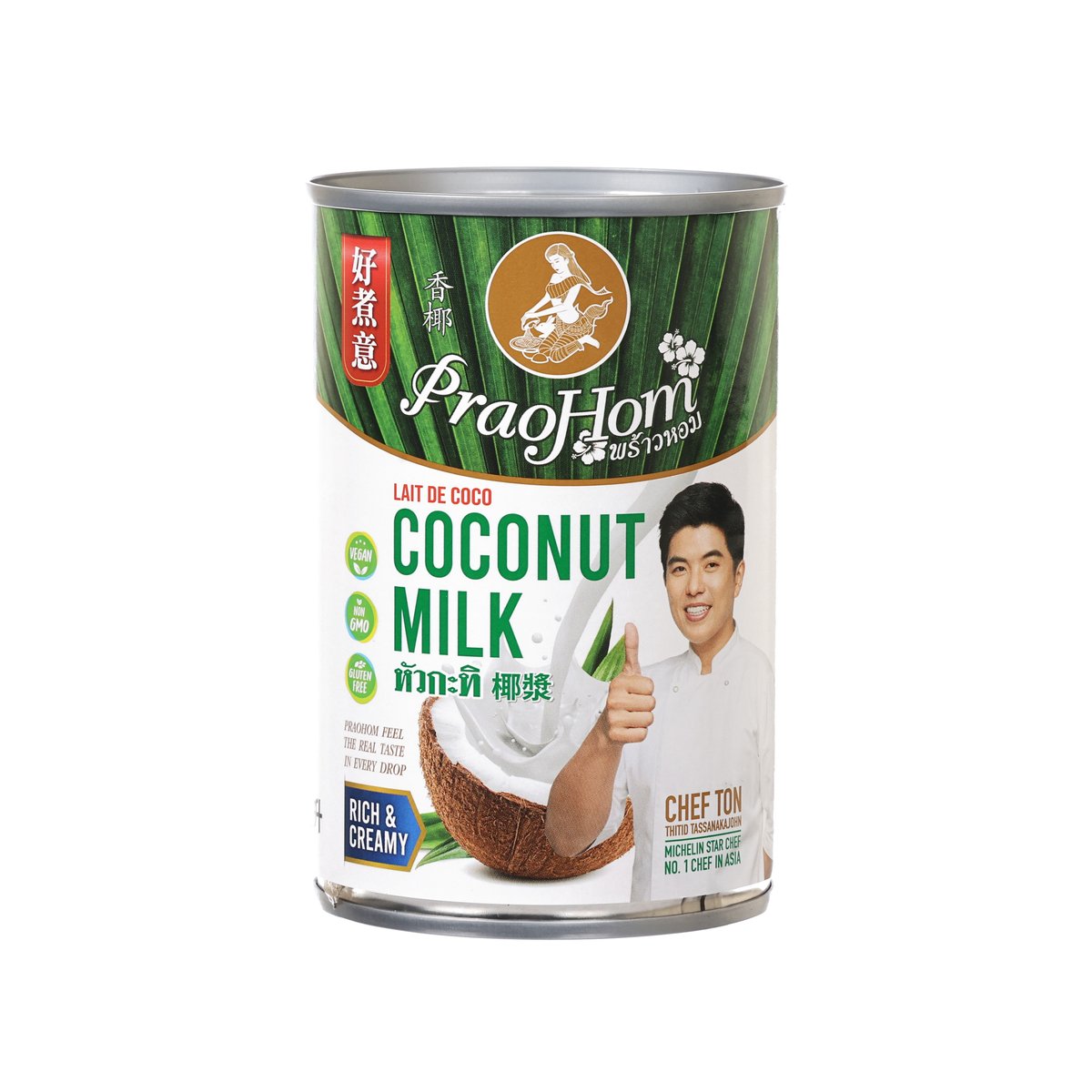 PRAOHOM Coconut Milk (400mL)