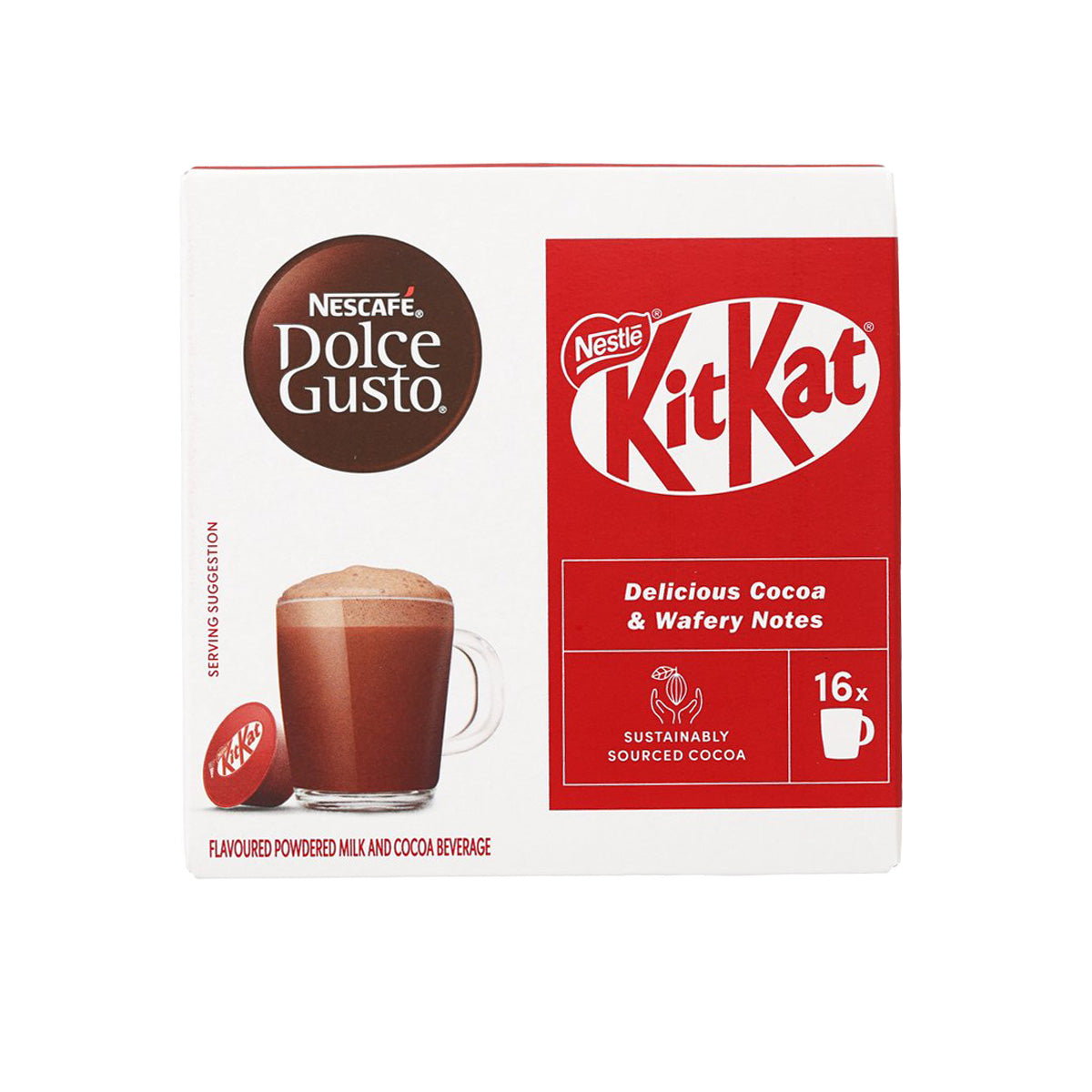 NESCAFE DOLCE GUSTO KitKat® Cocoa Capsule (256g)
