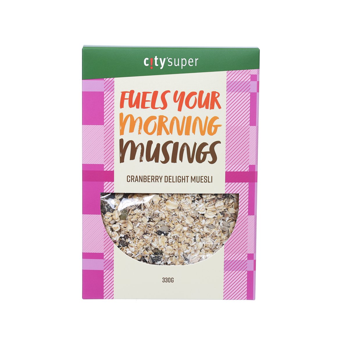 CITYSUPER Cranberry Delight Muesli (330g)