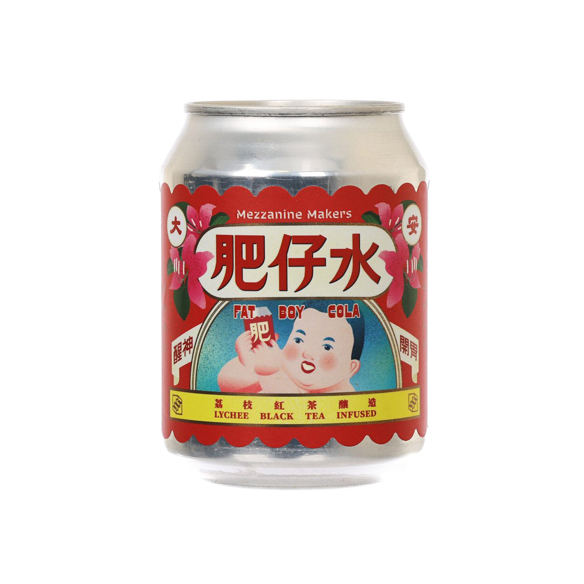 MEZZANINE MAKERS Tai On Fat Boy Cola - Lychee Black Tea (250mL)