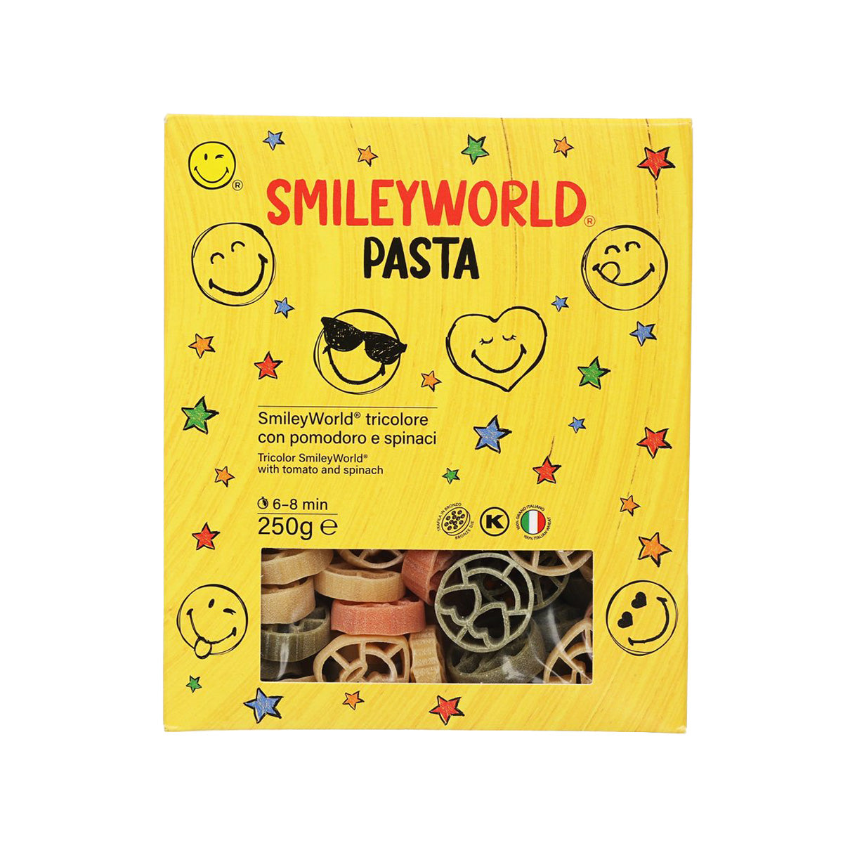 DALLA COSTA Smileyworld Tricolor Pasta (250g)