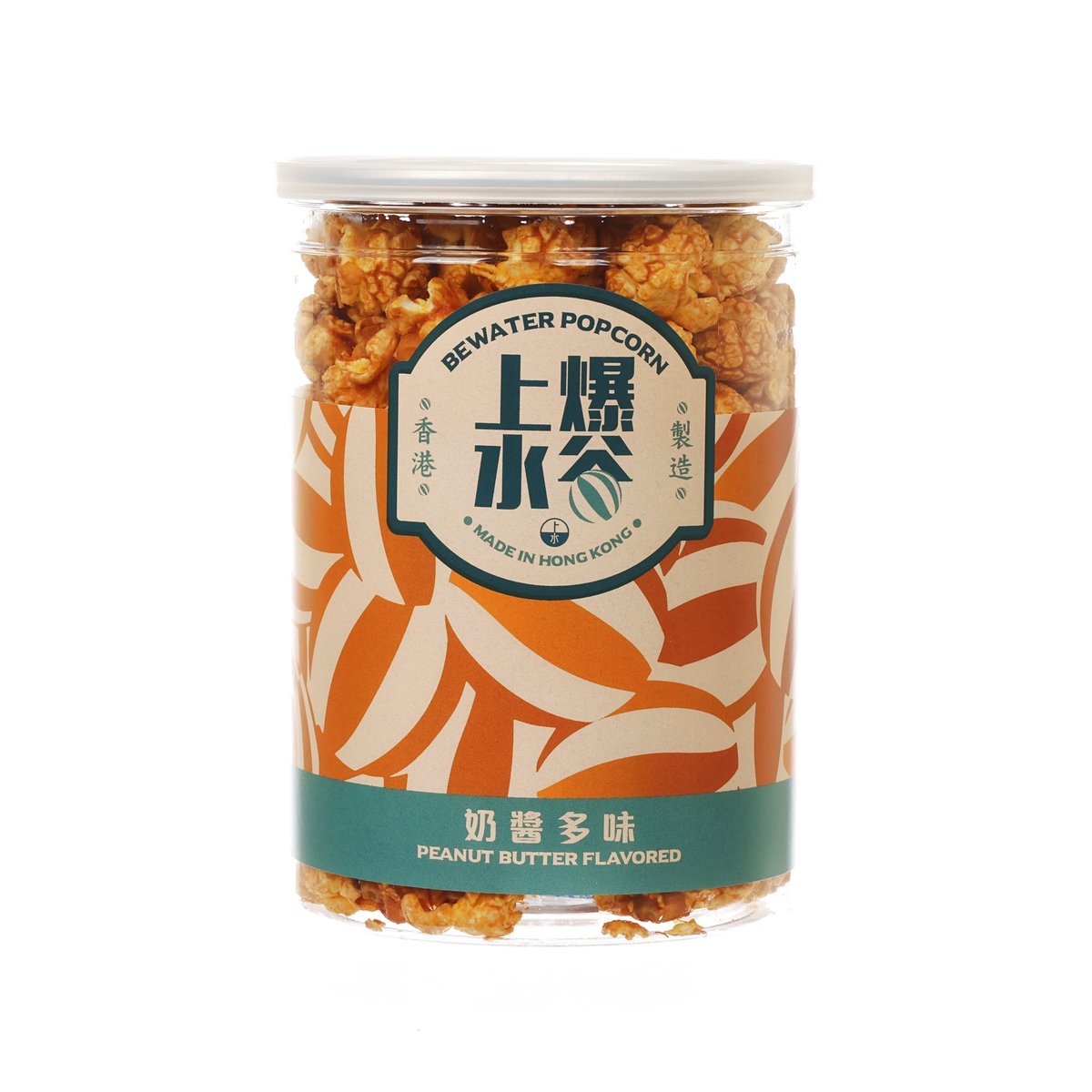 BE WATER POPCORN Peanut Butter Flavored Popcorn (105g)