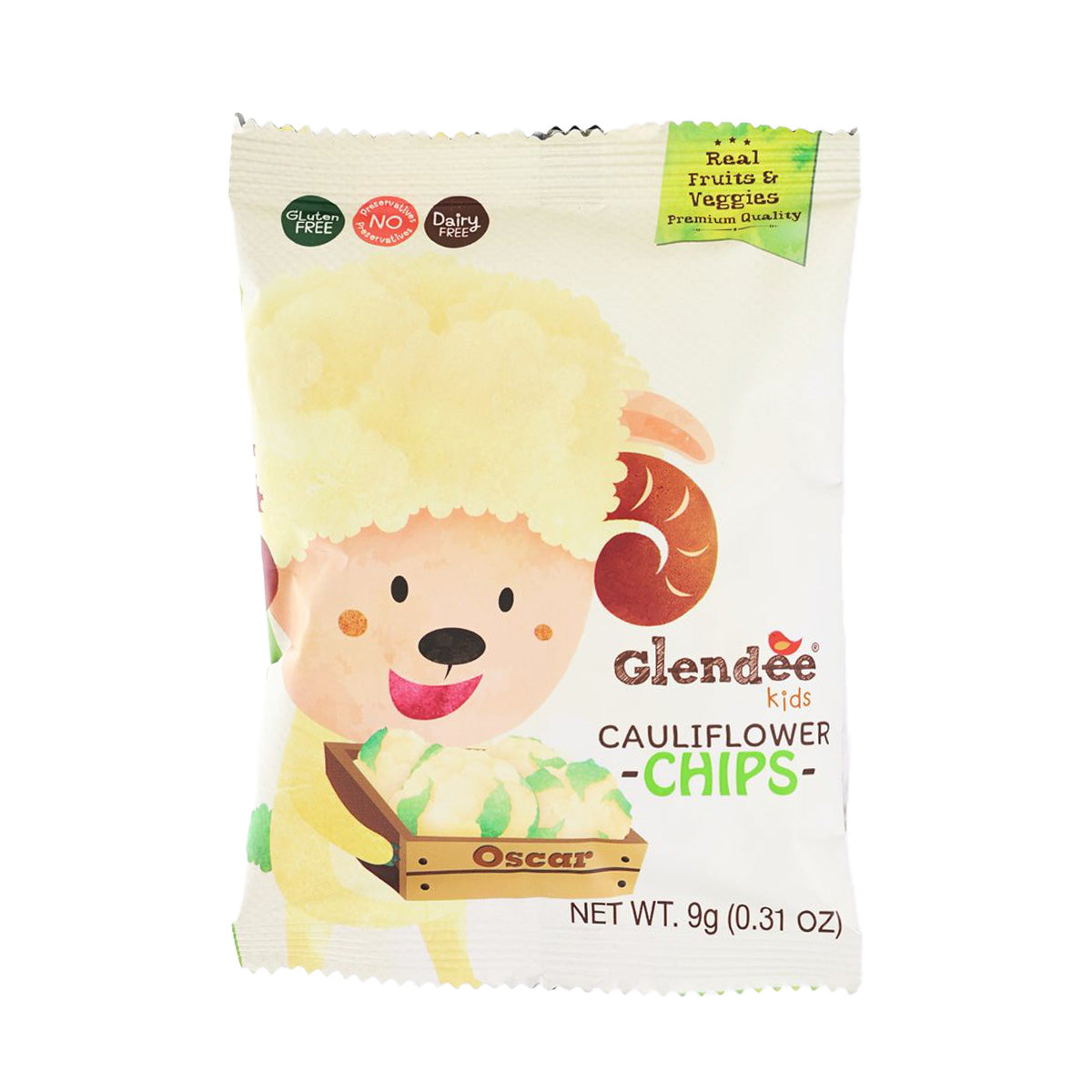 GREENDAY Kids Cauliflower Chips Small (9g)
