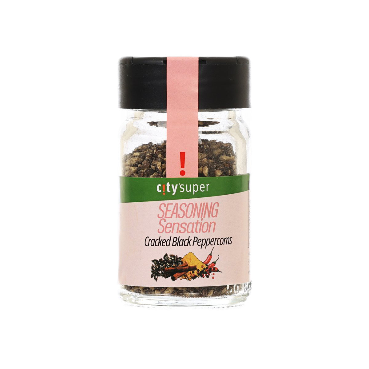 CITYSUPER Cracked Black Peppercorns (25g)