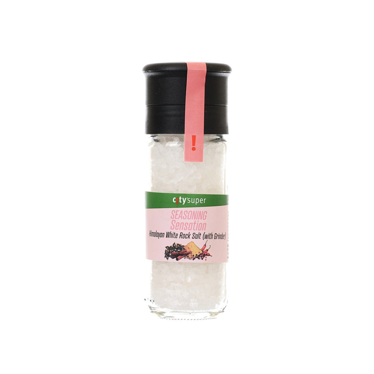 CITYSUPER Himalayan White Rock Salt (with Grinder) (125g)