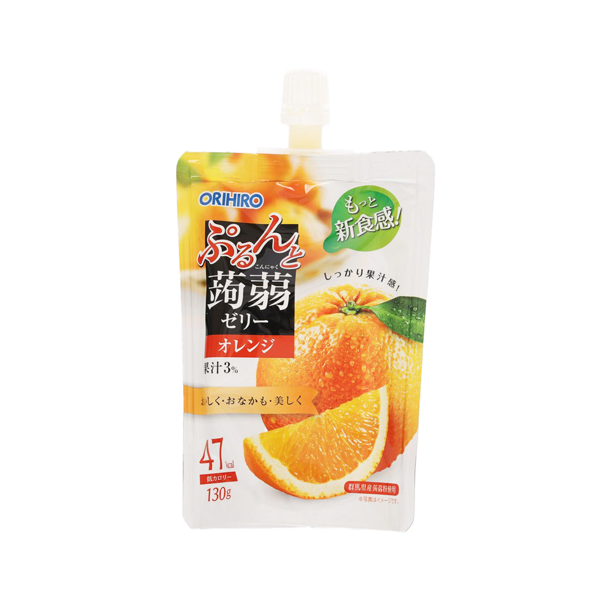 ORIHIRO Konjac Jelly Drink - Orange (130g)