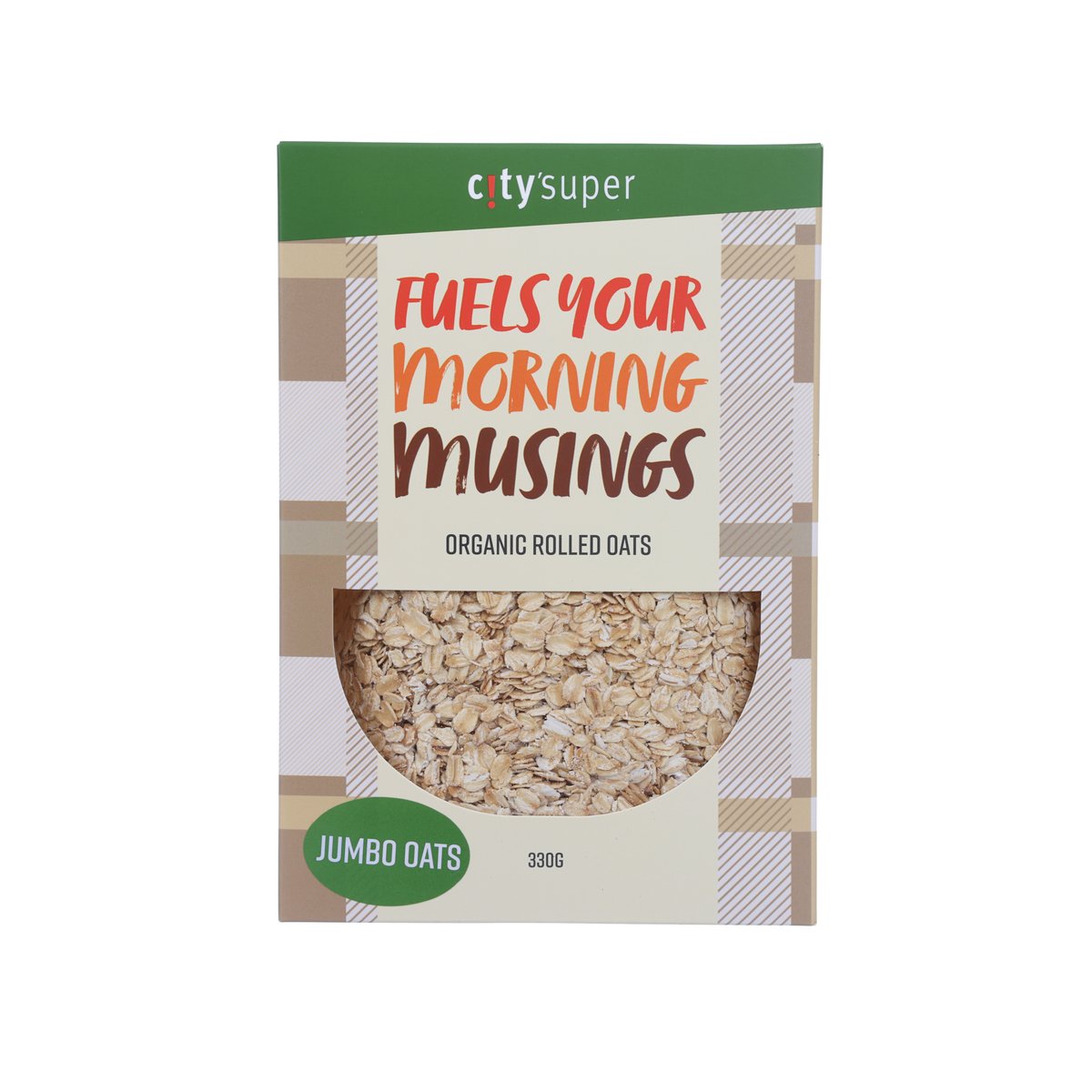CITYSUPER Organic Rolled Oats (330g)