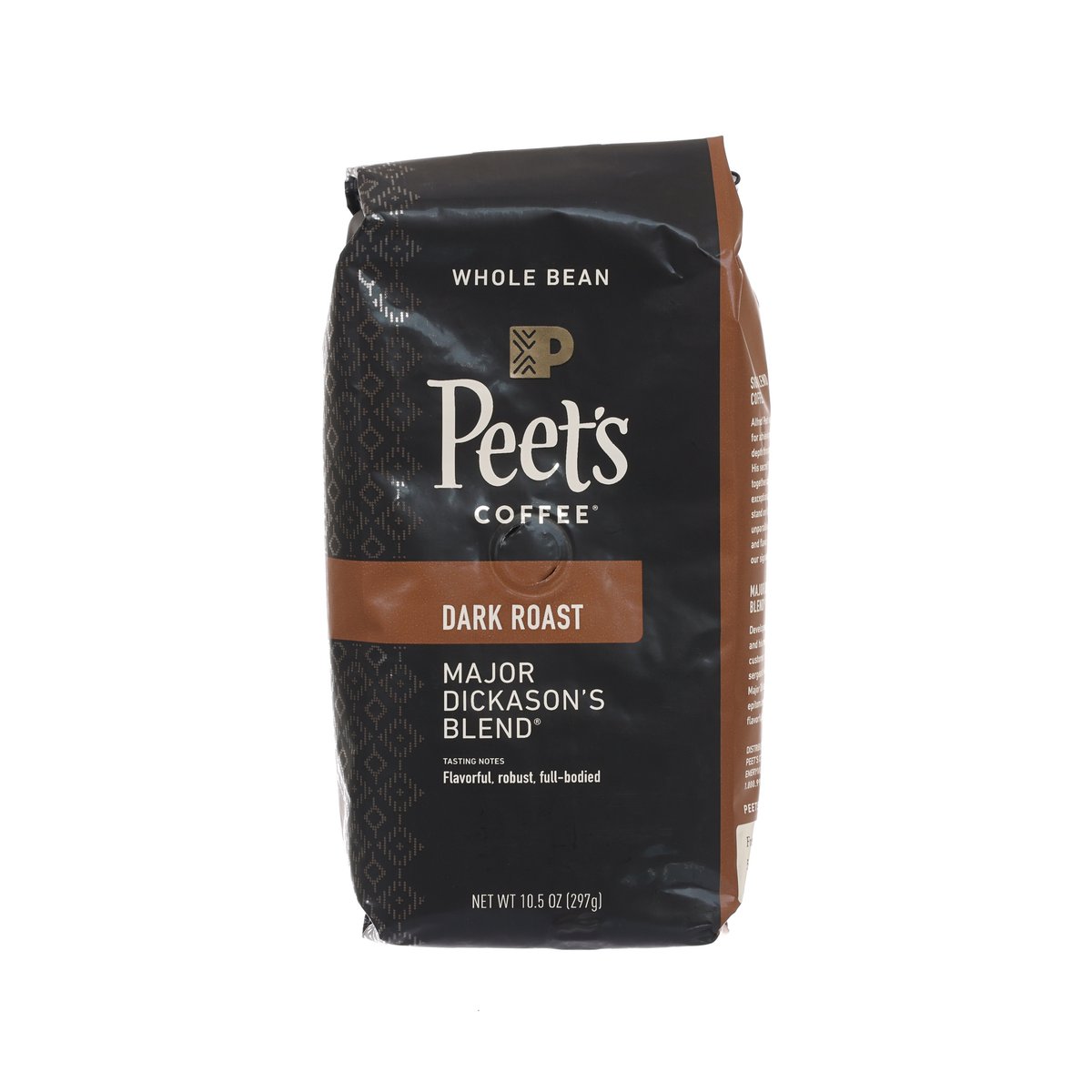 PEET'S Major Dickason Whole Coffee Bean - Dark Roast (297g)