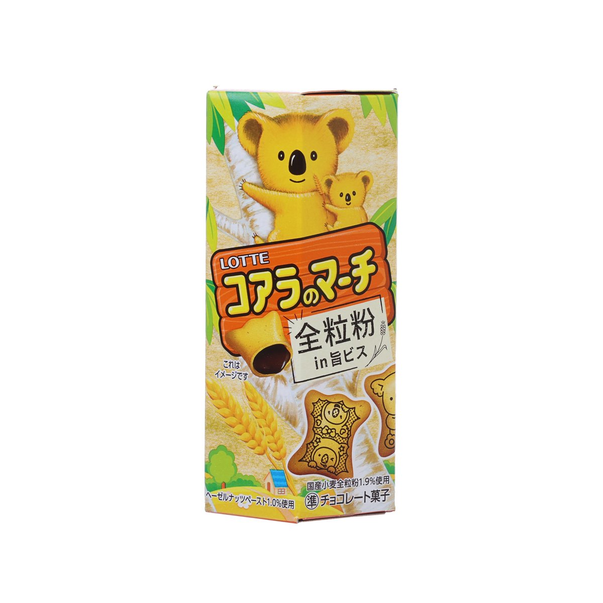 LOTTE Koala's March Chocolate Snack - Whole Wheat Flour (46g)