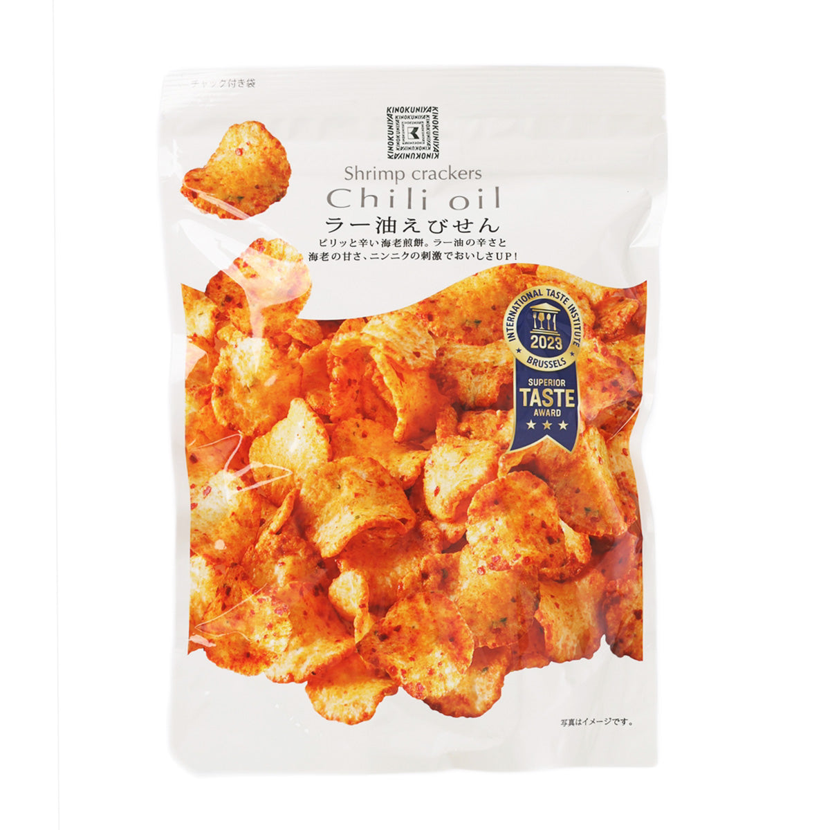 KINOKUNIYA Chili Oil Shrimp Cracker (80g)