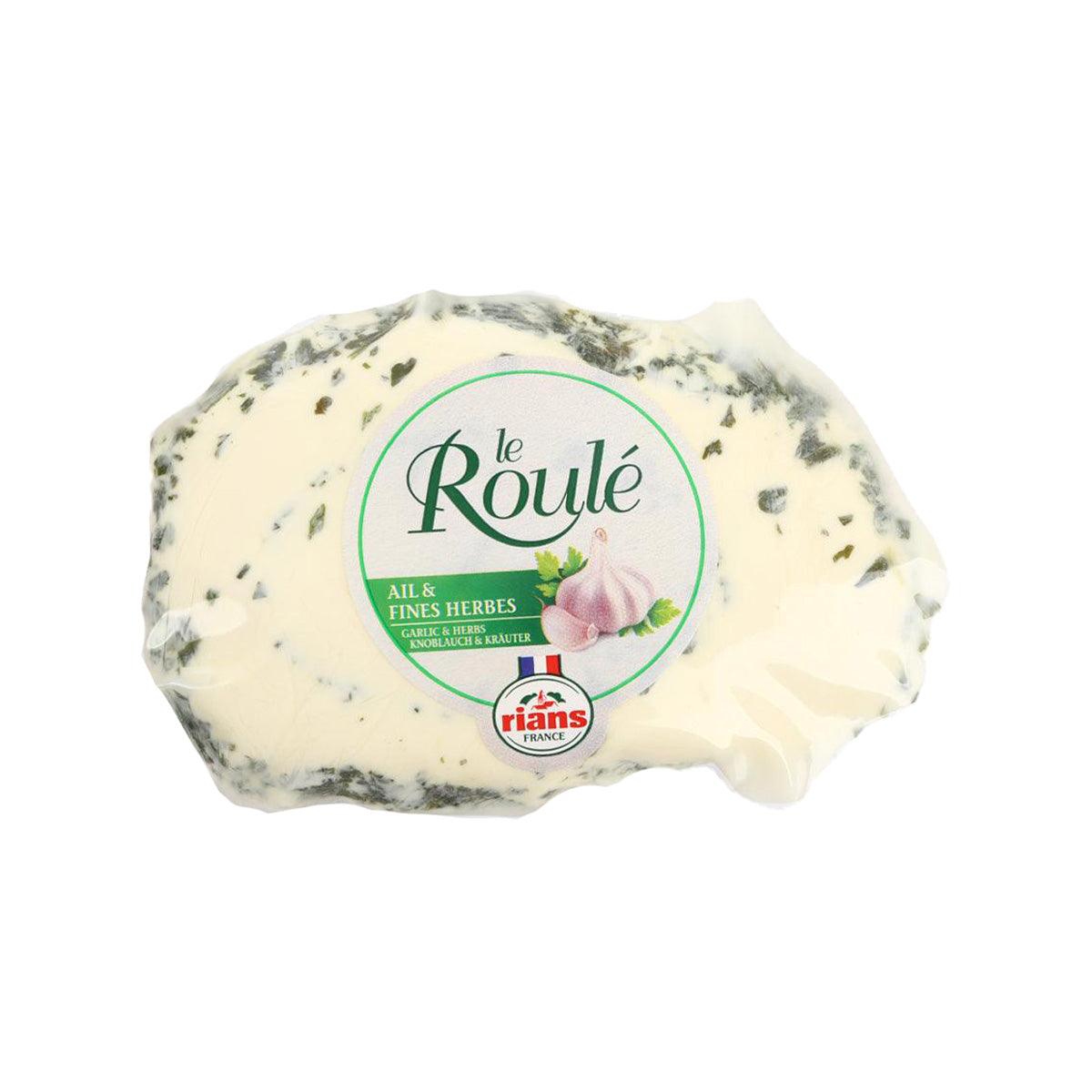 RIANS Roule Full Fat Cream Cheese with Fine Herbs & Garlic (150g)