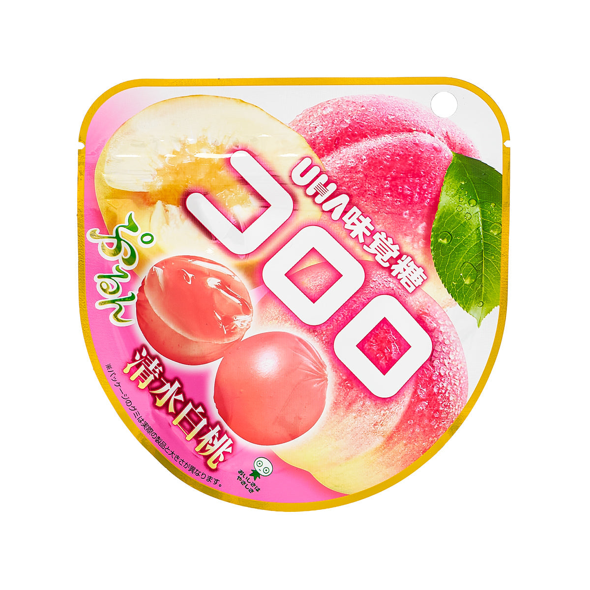 UHA MIKAKUTO Cororo Gummy - Shimizu Peach (40g)