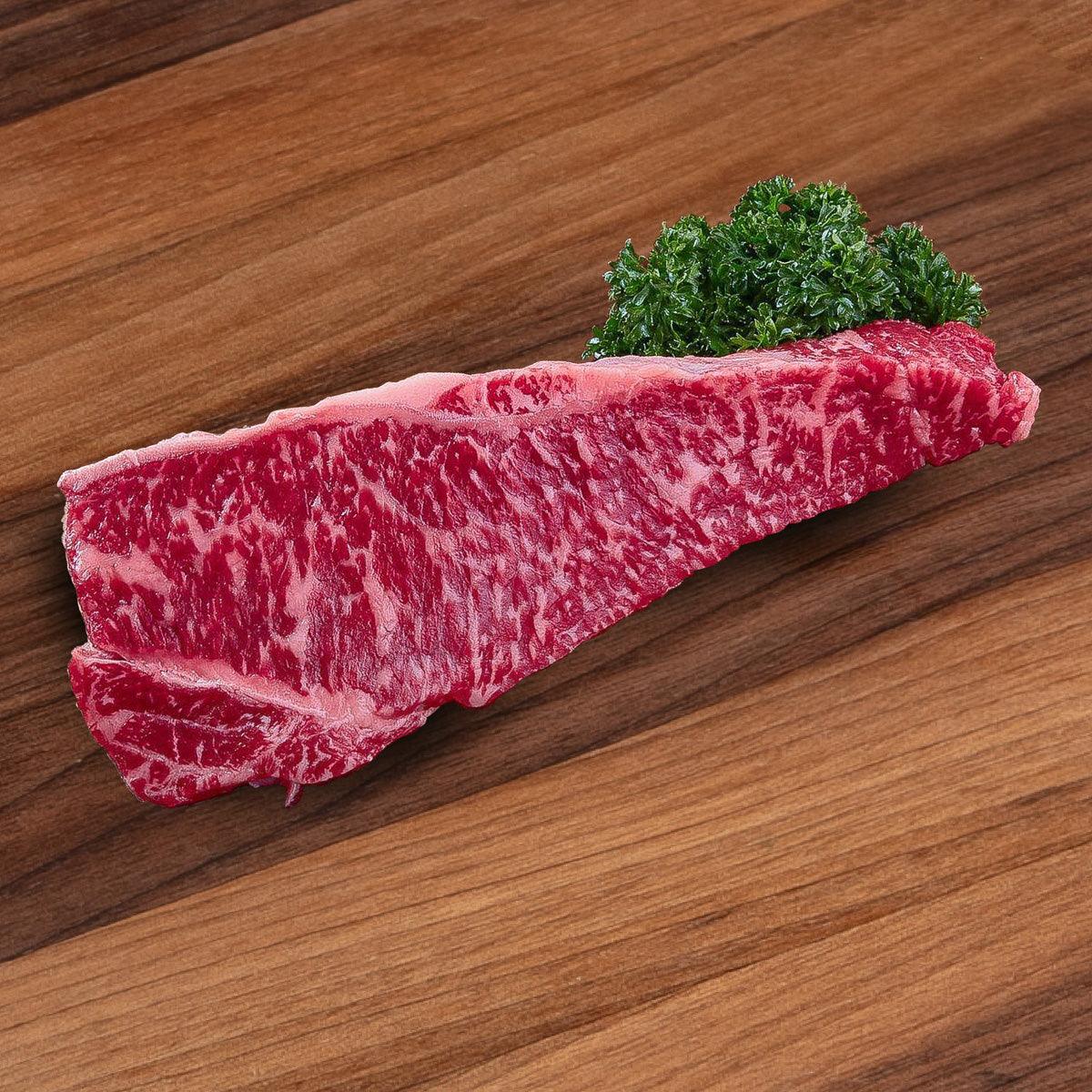 HOENGSEONG HANWOO Korea Hoengseong Chilled Grade 1++ Hanwoo Beef Striploin (250g)