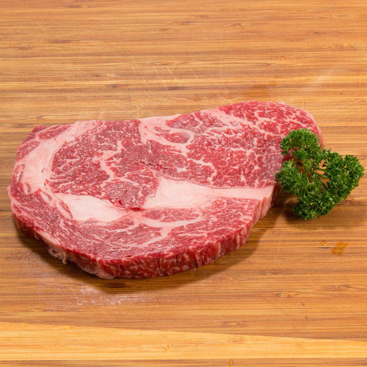 HOENGSEONG HANWOO Korea Hoengseong Chilled Grade 1++ Hanwoo Beef Rib Eye (300g)