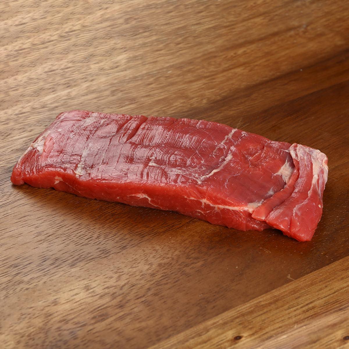 AUS ORGANIC BEEF Australian Chilled 100% Grass Fed Organic Beef Flank Steak (200g)
