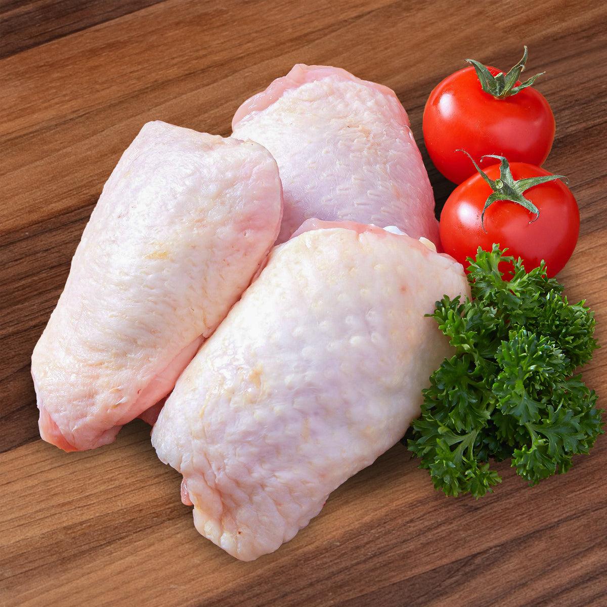 DAYLESFORD ORGANIC UK Chilled Organic Chicken Thigh Bone In (400g)