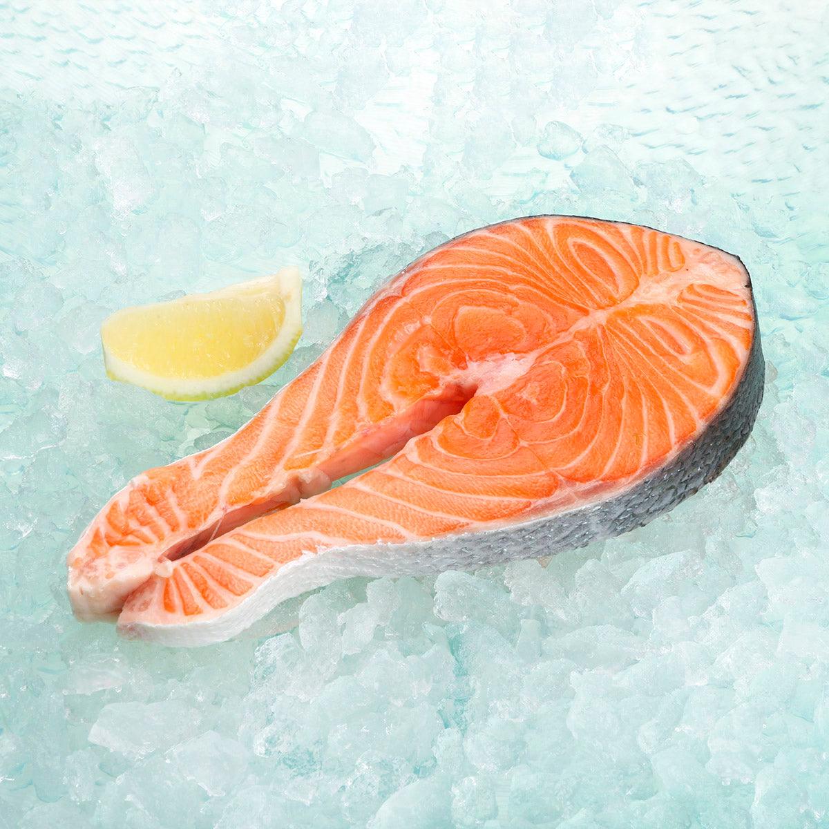Irish Chilled Organic Salmon Steak (300g)
