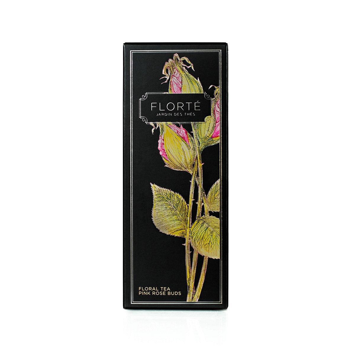 FLORTE Loose Floral Tea - Pink Rose Buds (50g)