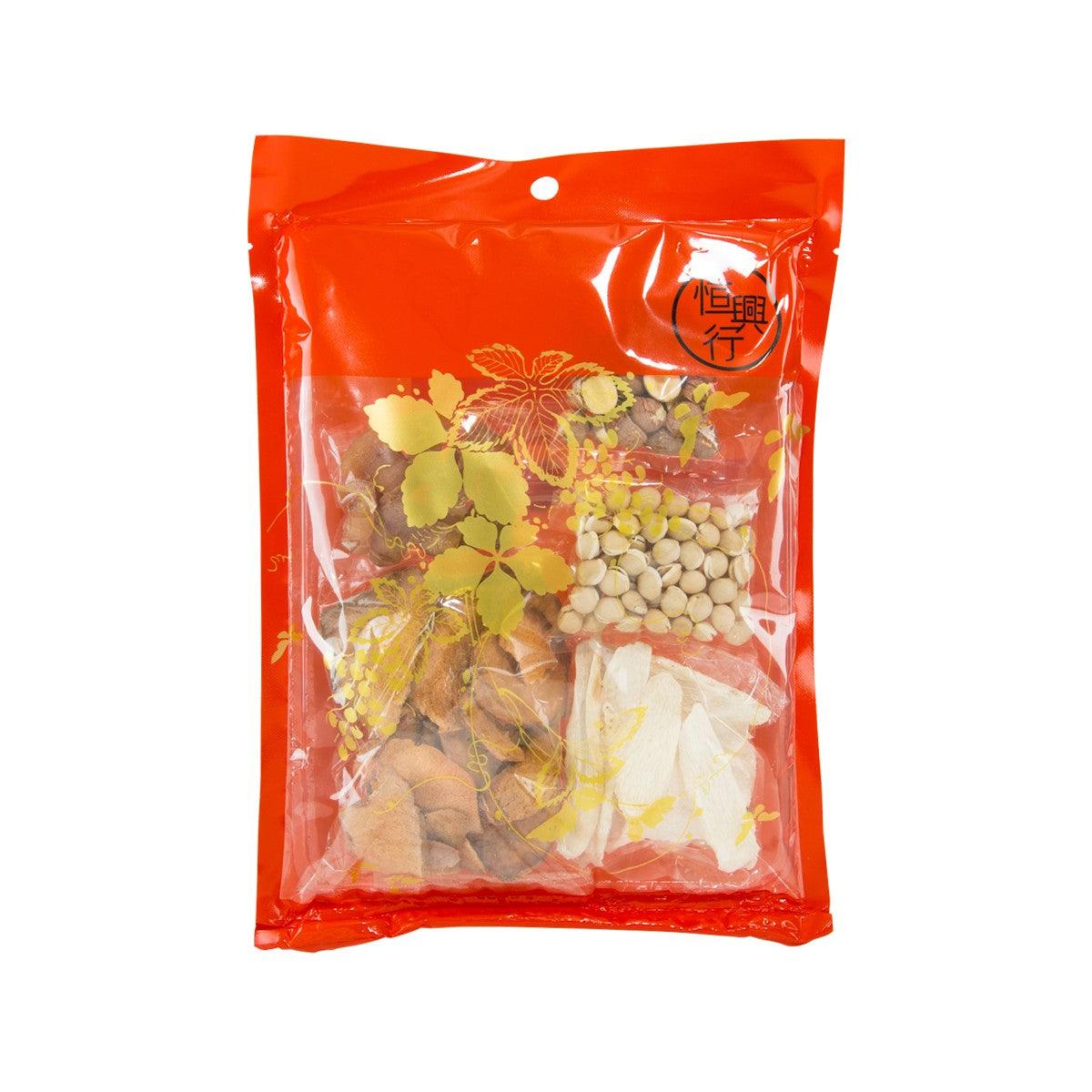 HANG HING Lotus Seed Hyacinth Bean Rhizoma Smilacis Glabrae Soup Pack (1pack)