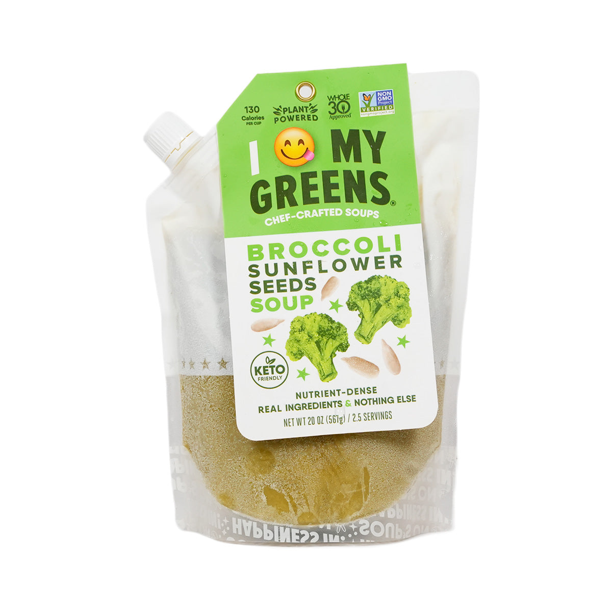 IEATMYGREENS Broccoli & Sunflower Seeds Soup (567g)