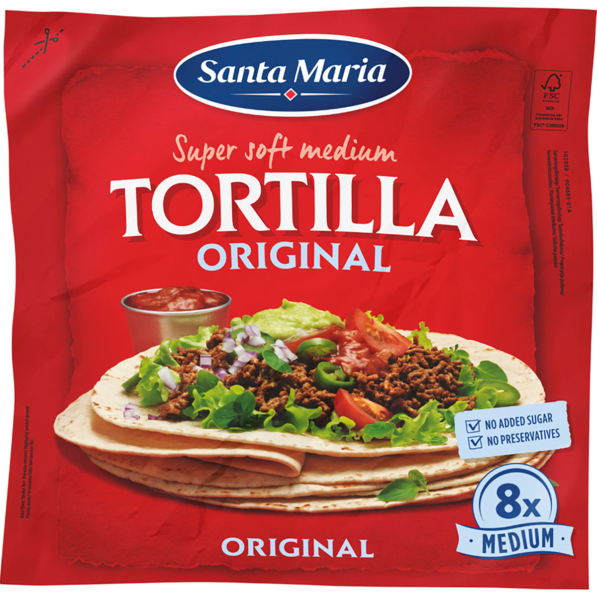 SANTA MARIA Tortilla - Original (Medium) (320g)
