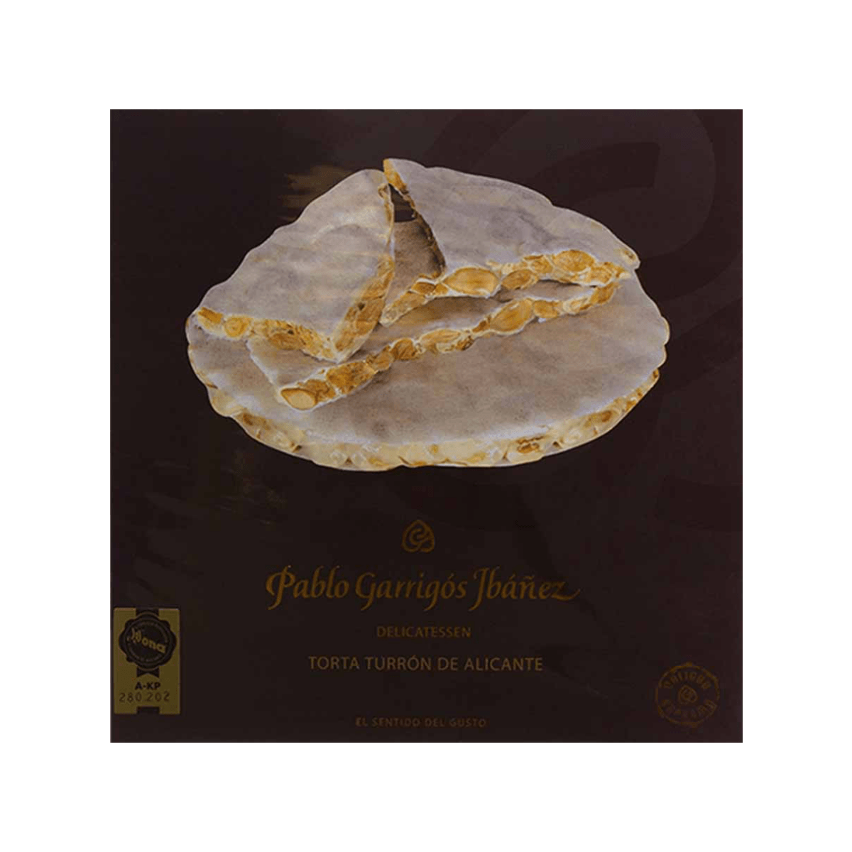 PABLO GARRIGOS IBANEZ Torta Turron de Alicante Delicatessen (200g)