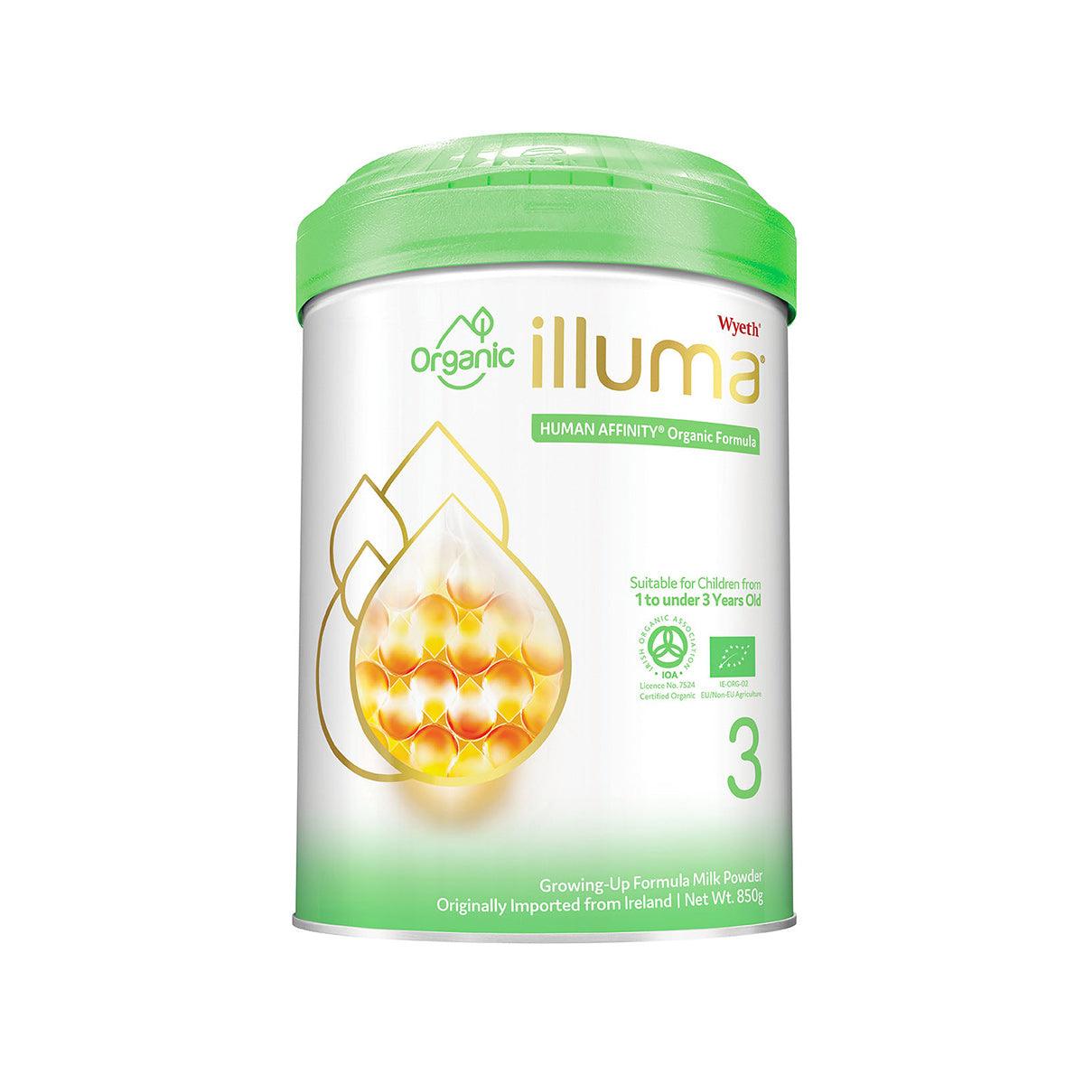 WYETH Illuma Organic Growing-Up Formula Milk Powder - Stage 3 (800g)