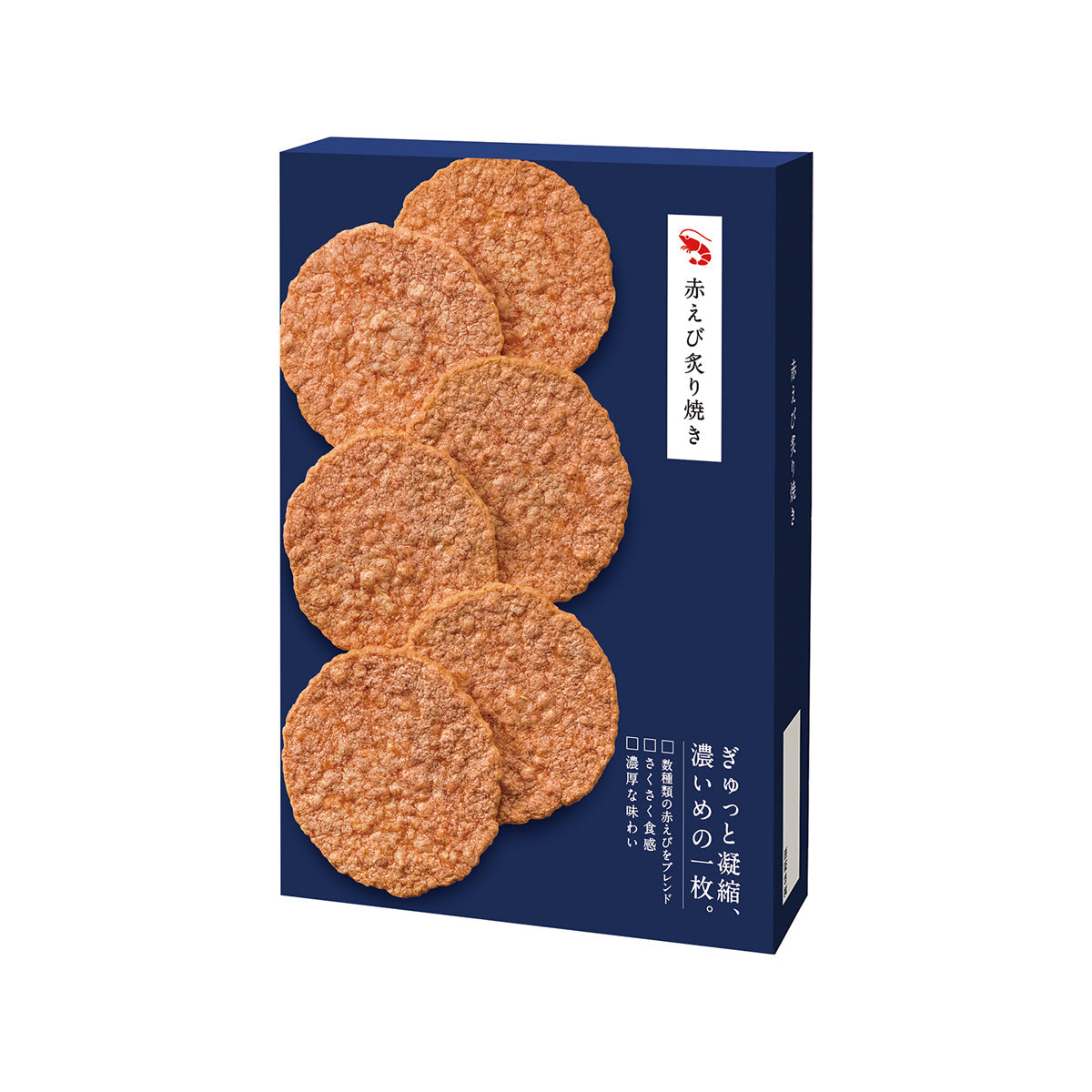 KEISHINDO Roasted Red Shrimp Cracker (6packs)