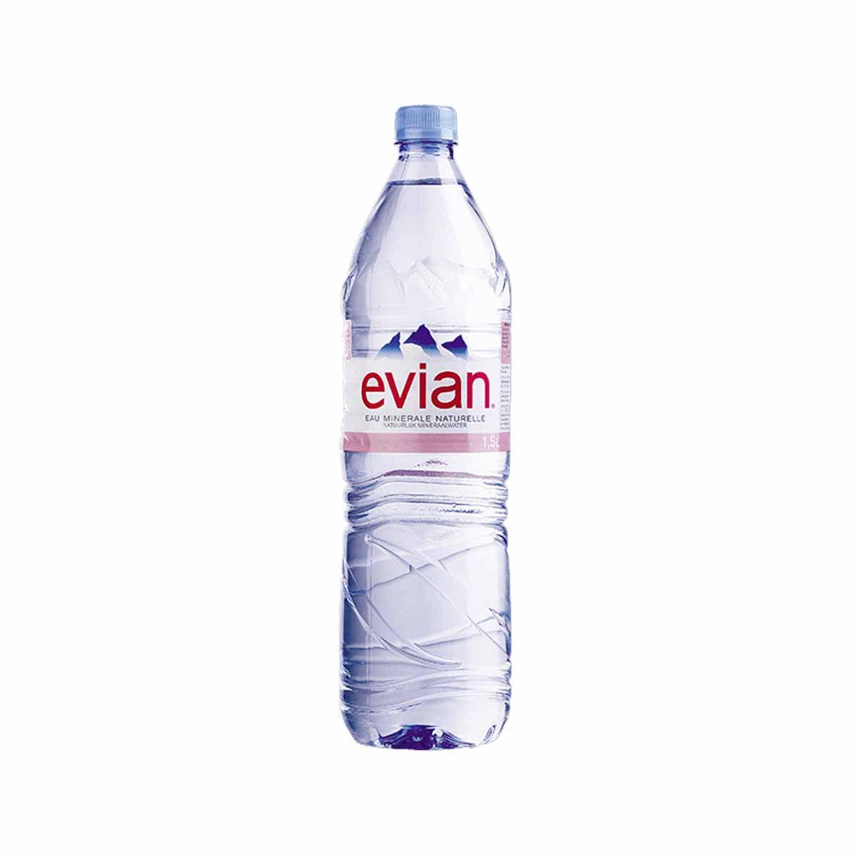 EVIAN Natural Mineral Water (1.5L)