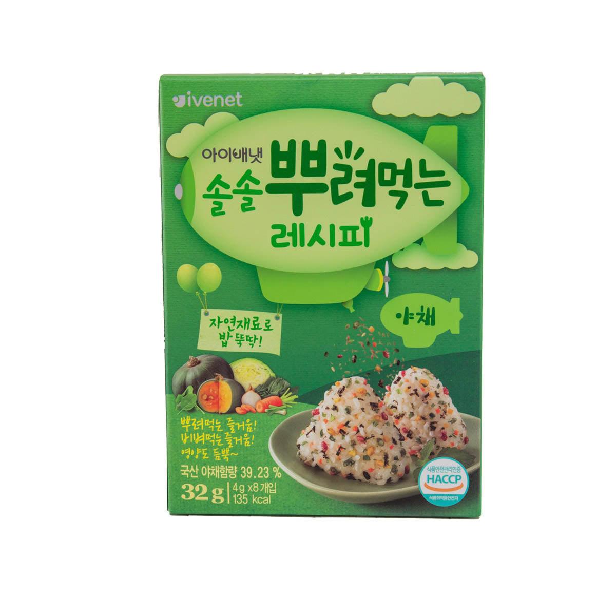 IVENET Bebe Seaweed Sprinkling Recipe (Vegetable) (32g)