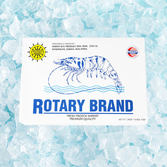 Malaysian Frozen Tiger Prawn (L)  (1pc)